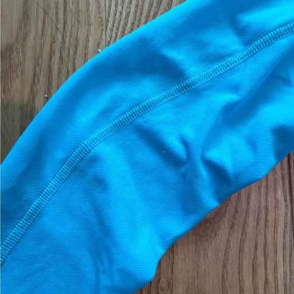 North Face Bright Blue Sporty Long Sleeve Top - Picture 5 of 8